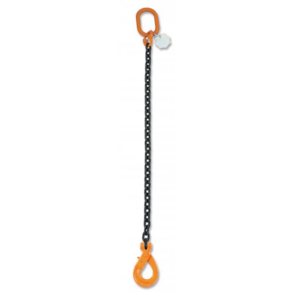 BETA ROBUR - Élingue chaîne à 1 brin chaîne à 1 bras, avec crochet Self-Locking, grade 8 - 1