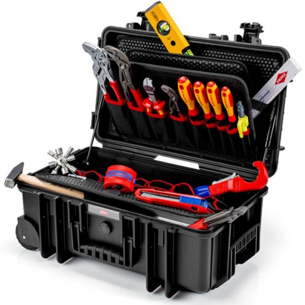 Valise outils et accessoires malette en aluminium avec roulettes 999 pièces  HobbyTech au meilleur prix