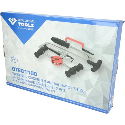 Kit d'outils pour le démontage de pare-brise, 7 pcs - 7 pcs