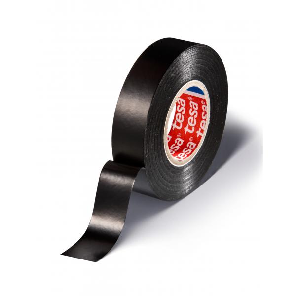 TESA 04182 Ruban isolant pour câblages haute température noir