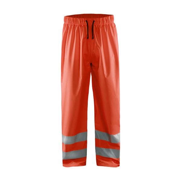 BLAKLADER Pantaloni Impermeabili alta visibilità livello 1 Rosso
