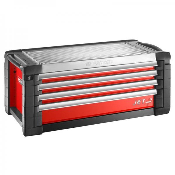 FACOM Cassettiere JET+ 4 cassetti - 5 moduli per cassetto, rosso - 1