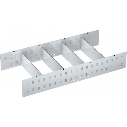 HAZET Set di divisori per cassetto alto per carrelli portautensili (6 pz.) - 1