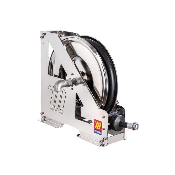 MECLUBE 073-2308-508 - MW-2023-MECL-073-2308-508 Automatic hose reel in  aisi 304 stainless steel heavy-duty hdx-460 series for diesel ø3/4-19x27  8m